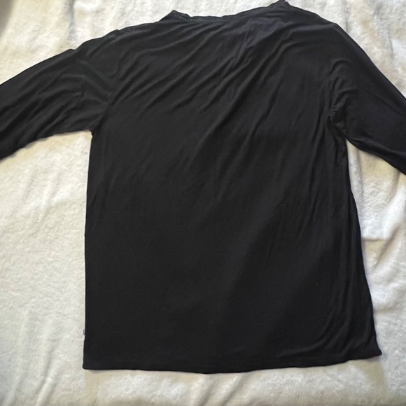 Little Sleepies- Black Men's Pajama Top- XL - Picture 2 of 2